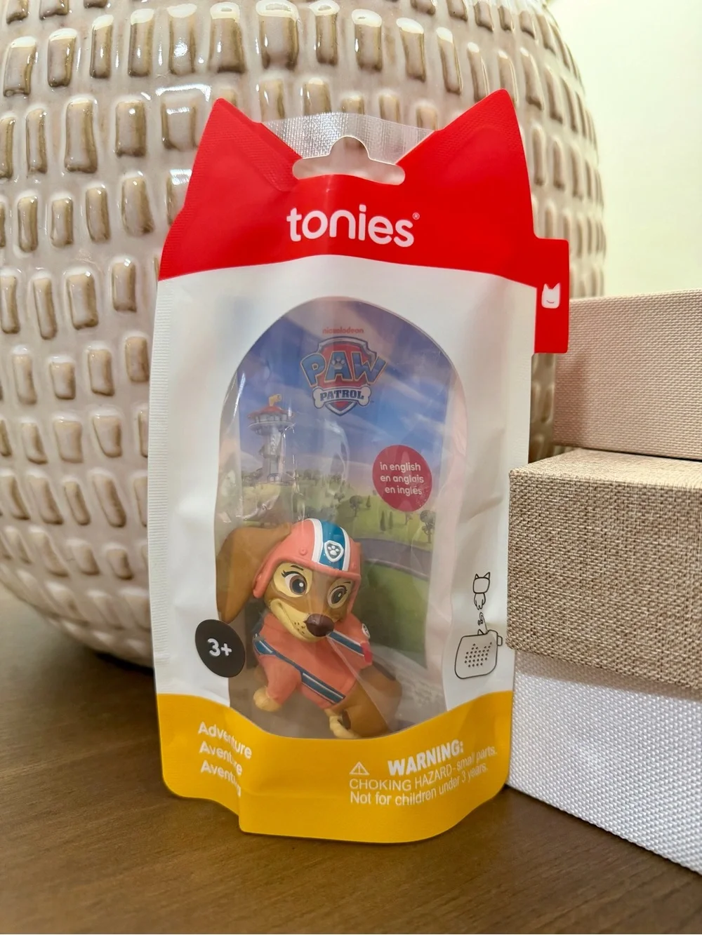 Tonies PAW Patrol Liberty Figure — Pink and Yellow Adventure Toy
